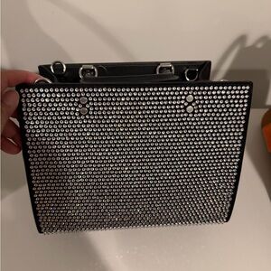 Coach Rogue Black Crystal-Embellished Women’s Tote Bag